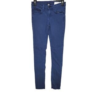 Rag & Bone Skinny Jeans Womens Sz 25 In Maya Blue Tapered Leg Cotton Blend